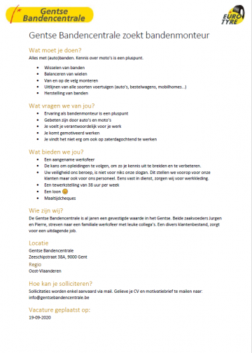 Vacature 3